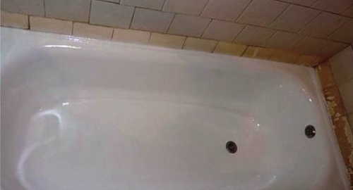 Реставрация ванны жидким акрилом | Отрадный